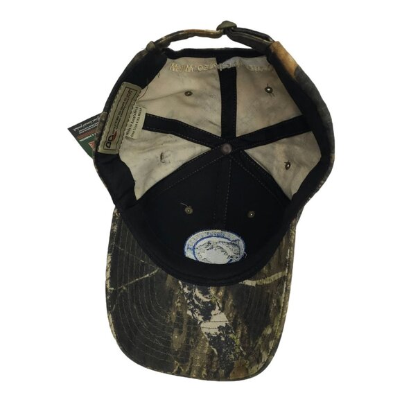 Mossy Oak Catch A Dream Patch Camo Tuck Strap Cap Trucker Hunter Fishing Hat NEW - Picture 5 of 13